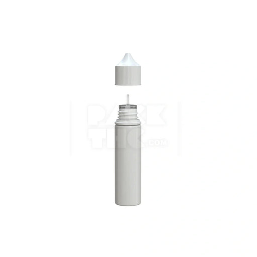 60ml v3 pet unicorn bottle cr opaque white 500 count