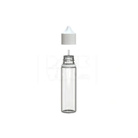 60ml v3 pet unicorn bottle cr clear natural white cap 500 count