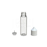 60ml v3 pet unicorn bottle cr clear natural white cap 500 count