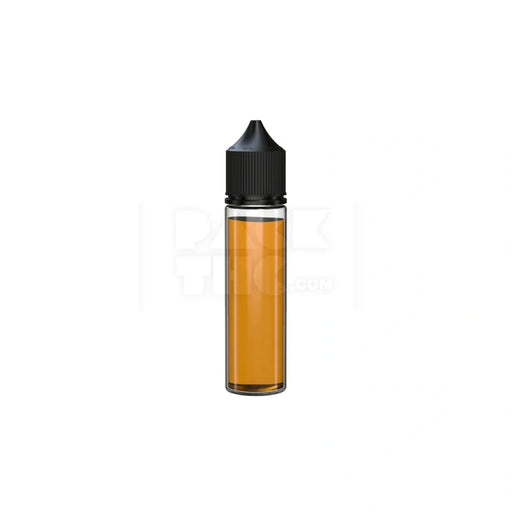 60ml v3 pet unicorn bottle cr clear natural black cap 500 count