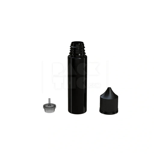 60ml v3 pet unicorn bottle cr opaque black 500 count