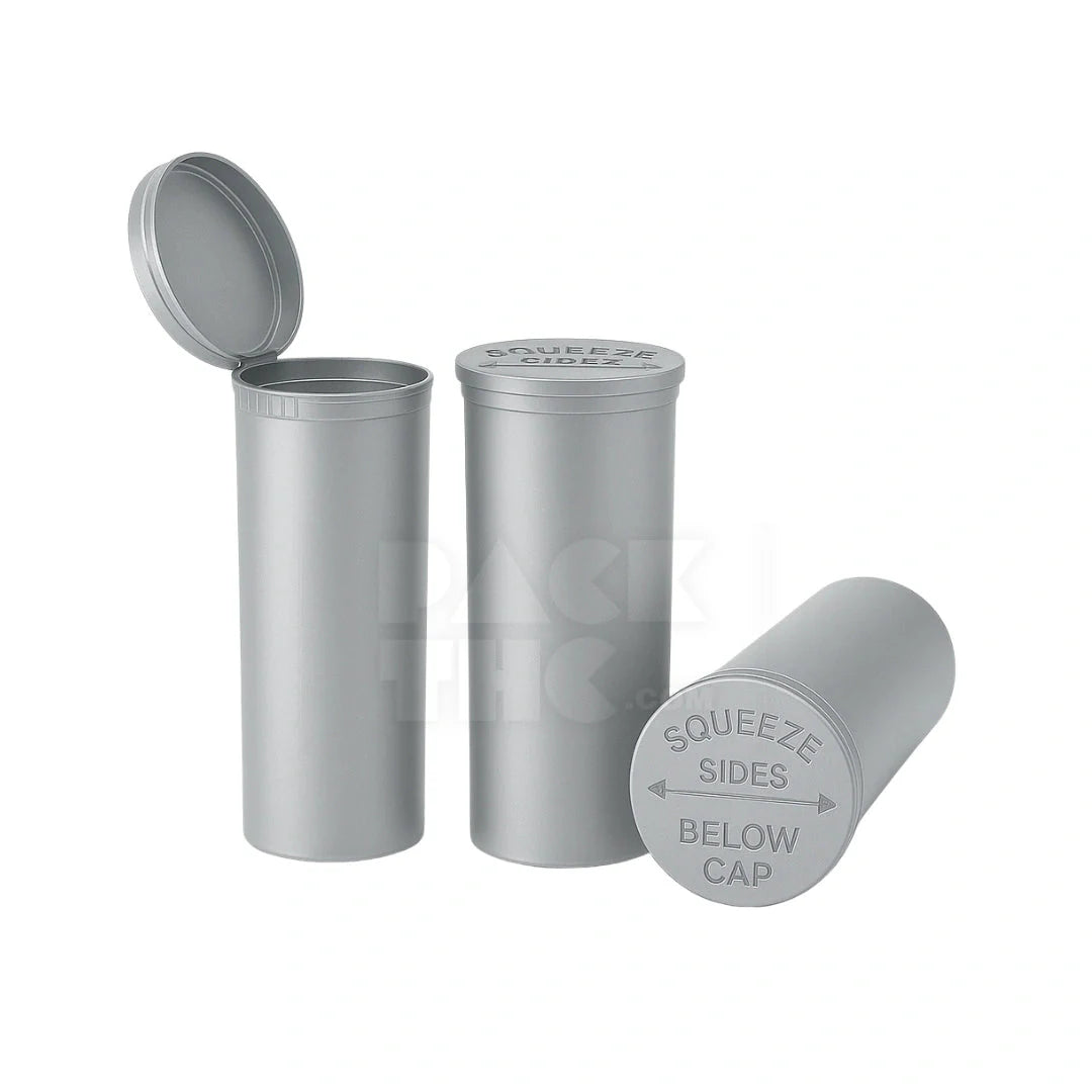 60 dram pop top vial 1 2oz silver