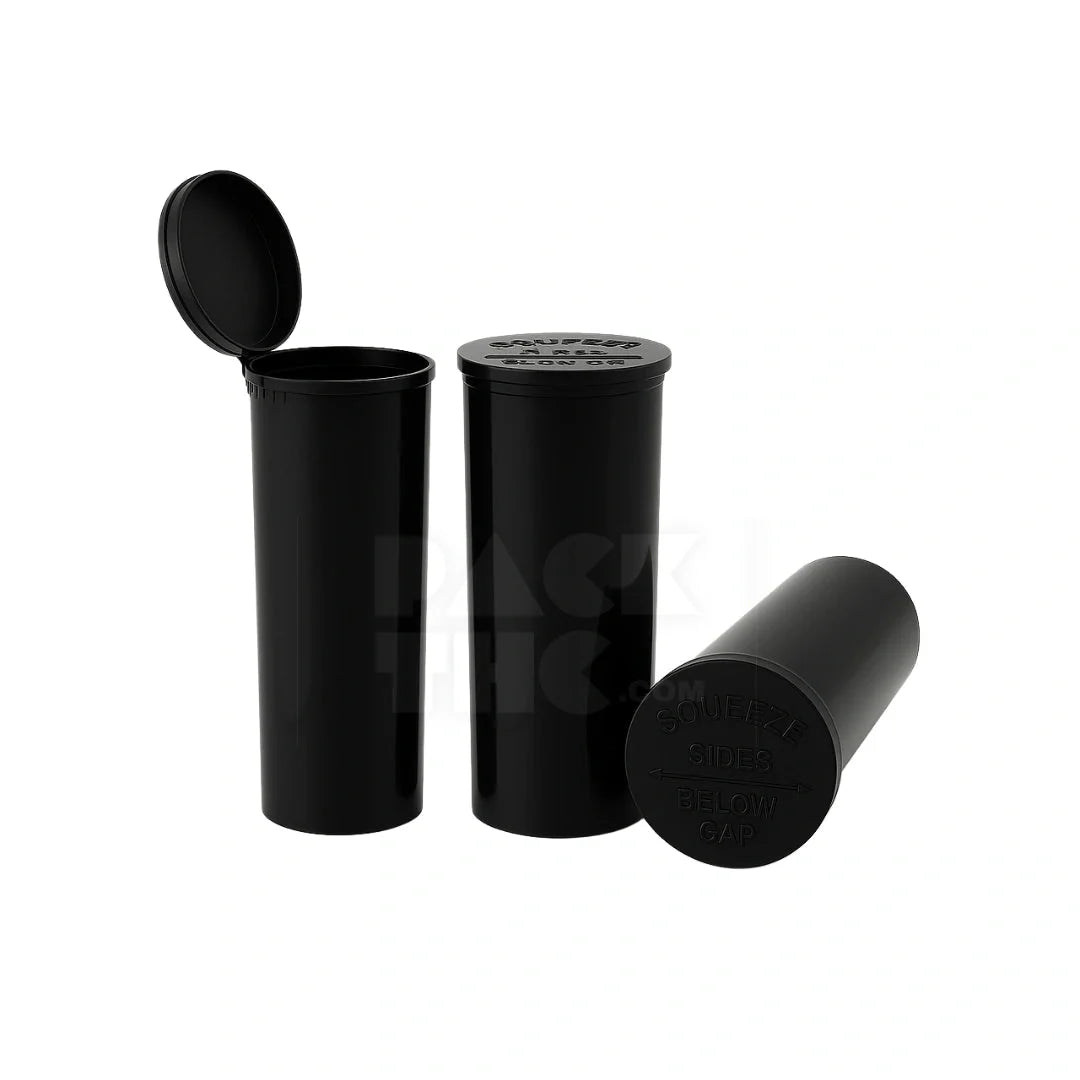 60 dram pop top vial 1 2oz black