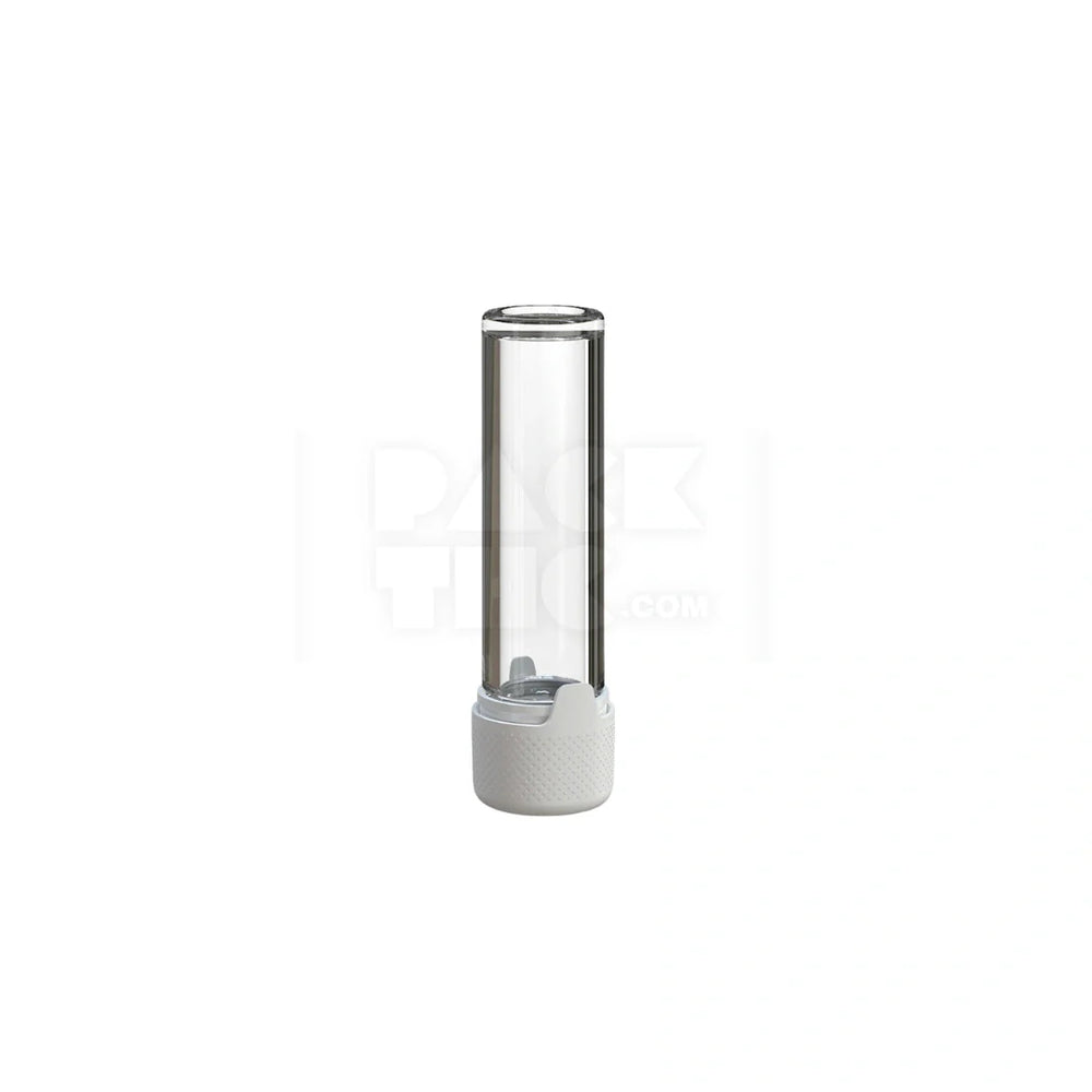 65mm aviator cr 510 cartridge flat bottom clear natural white cap 500 count