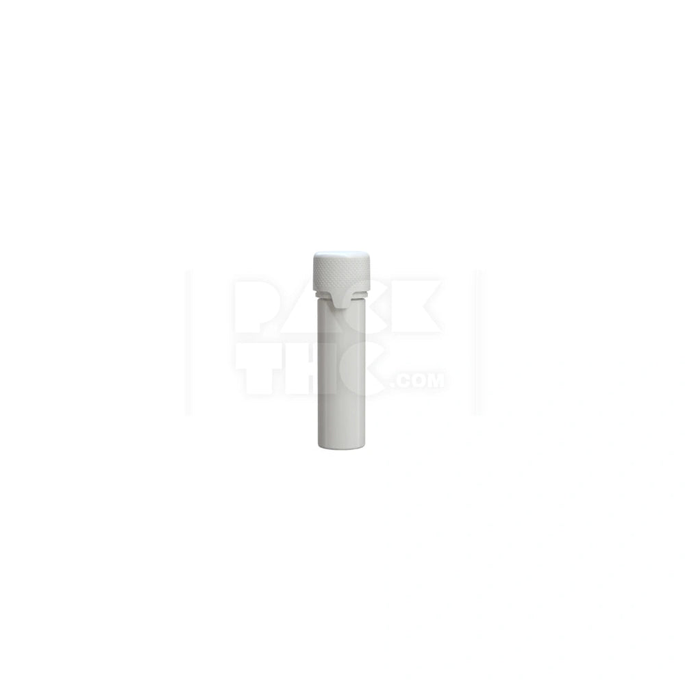 65mm aviator tube flat bottom opaque white 500 count