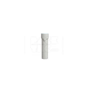 65mm aviator tube flat bottom opaque white 500 count