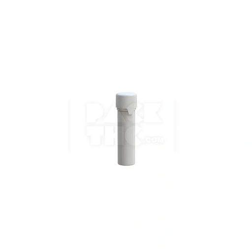 65mm aviator tube flat bottom opaque white 500 count