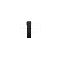 65mm aviator tube flat bottom opaque black 500 count
