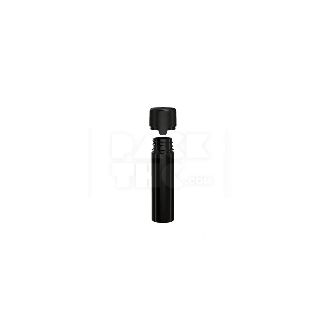 image 65mm aviator tube flat bottom opaque black 500 count