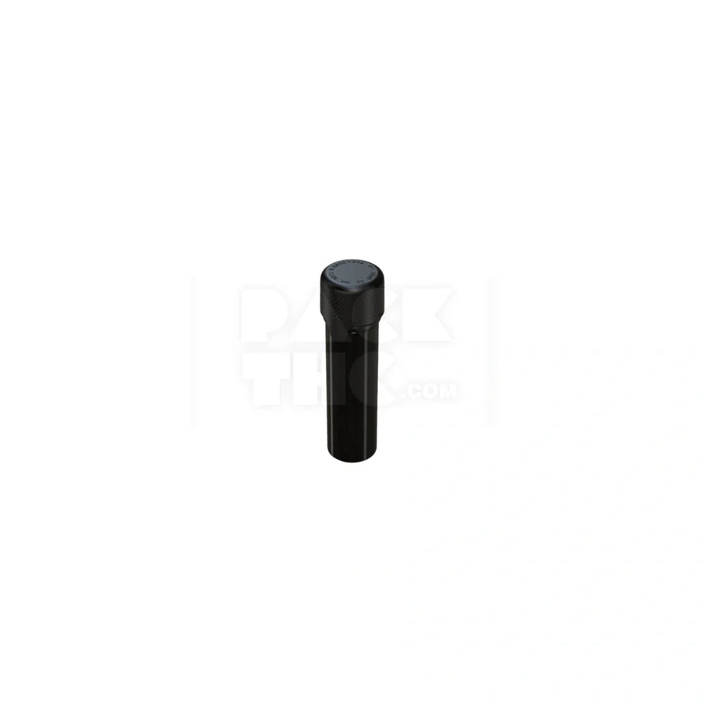 65mm aviator tube flat bottom opaque black 500 count