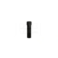 65mm aviator tube flat bottom opaque black 500 count