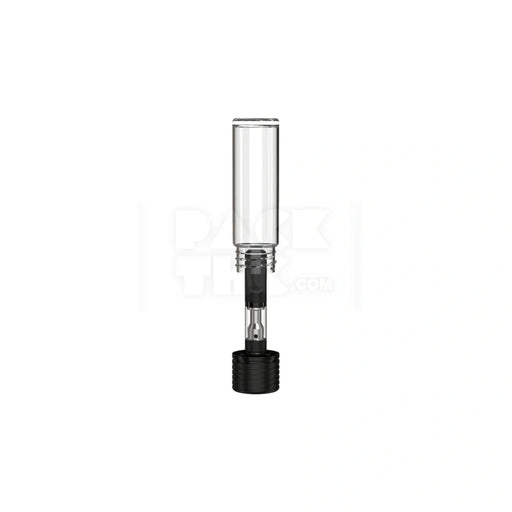 65mm spiral cr 510 cartridge flat bottom clear natural black cap 400 count