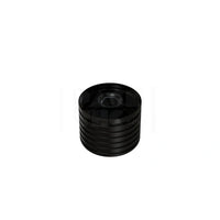 65mm spiral cr 510 cartridge flat bottom clear natural black cap 400 count