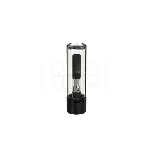 65mm spiral cr 510 cartridge flat bottom clear natural black cap 400 count