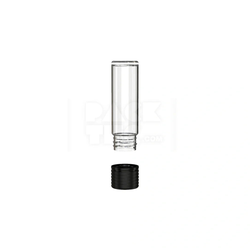 65mm spiral cr 510 cartridge flat bottom clear natural black cap 400 count