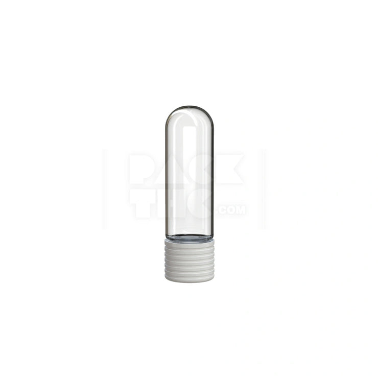 65mm spiral cr 510 cartridge round top clear natural white cap 400 count