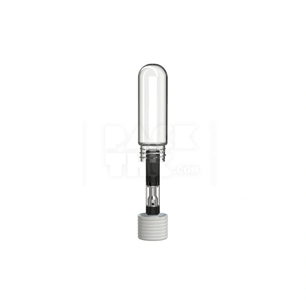 image 65mm spiral cr 510 cartridge round top clear natural white cap 400 count