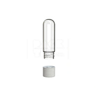65mm spiral cr 510 cartridge round top clear natural white cap 400 count