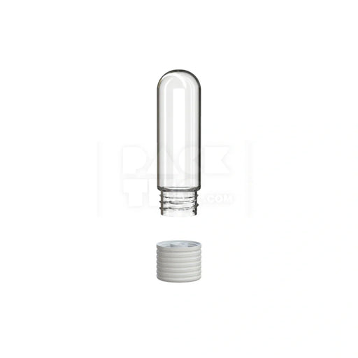 65mm spiral cr 510 cartridge round top clear natural white cap 400 count