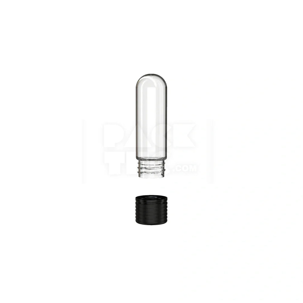 65mm spiral cr 510 cartridge round top clear natural black cap 400 count