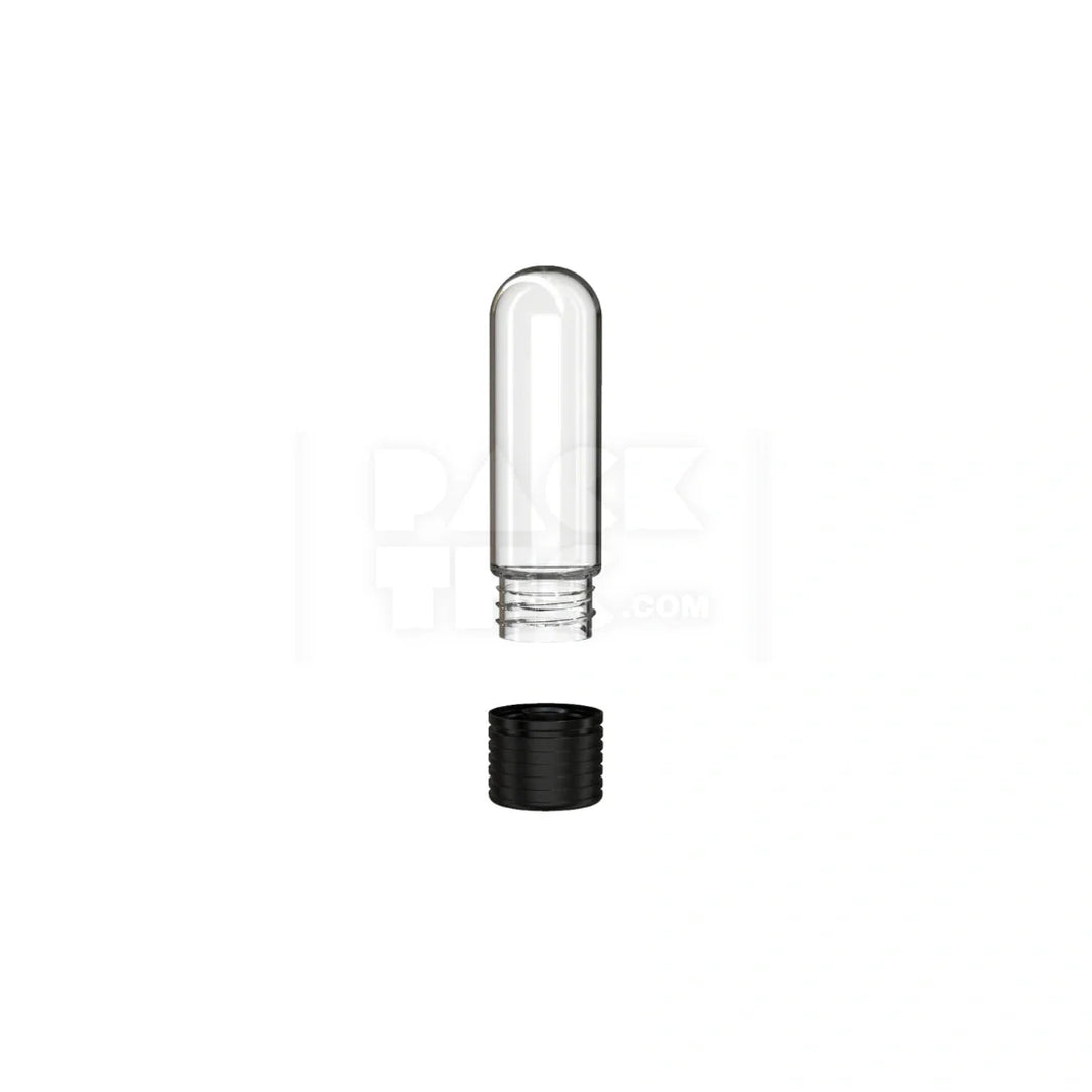 image 65mm spiral cr 510 cartridge round top clear natural black cap 400 count