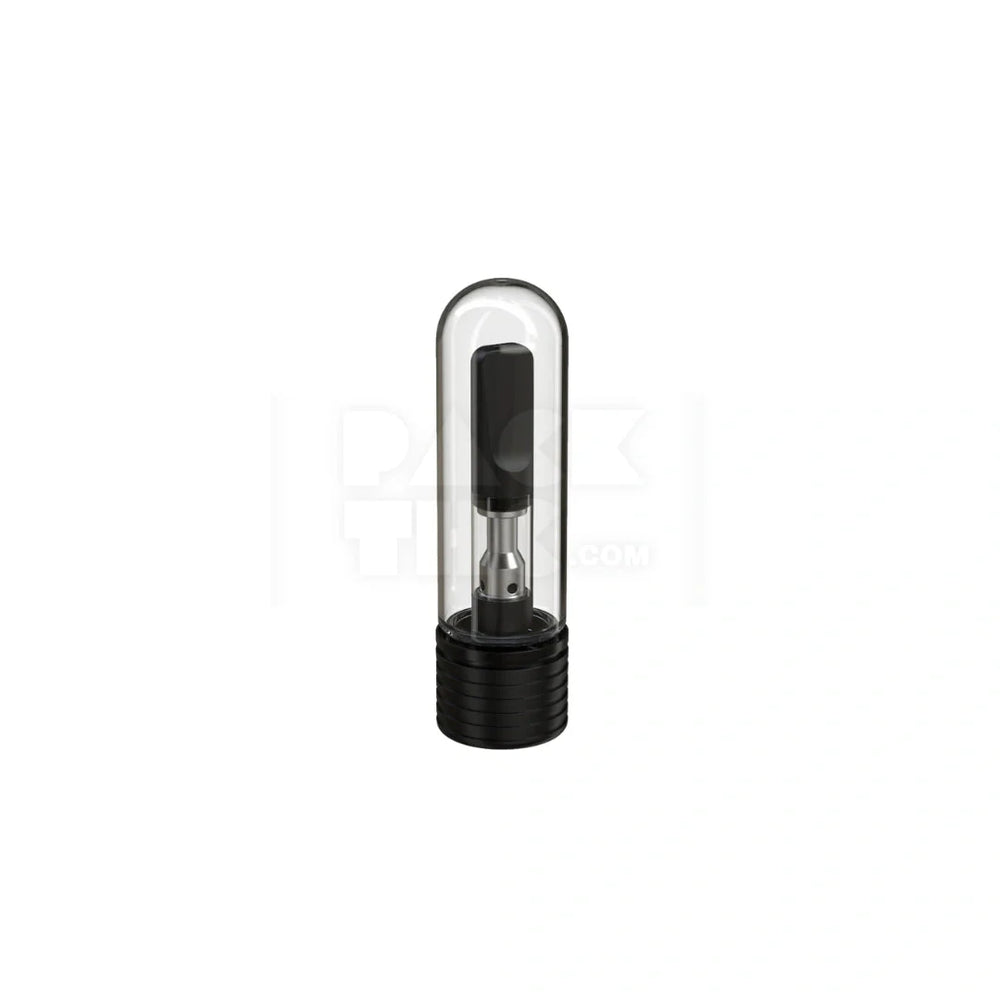 65mm spiral cr 510 cartridge round top clear natural black cap 400 count