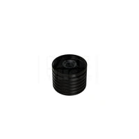 65mm spiral cr 510 cartridge round top clear natural black cap 400 count