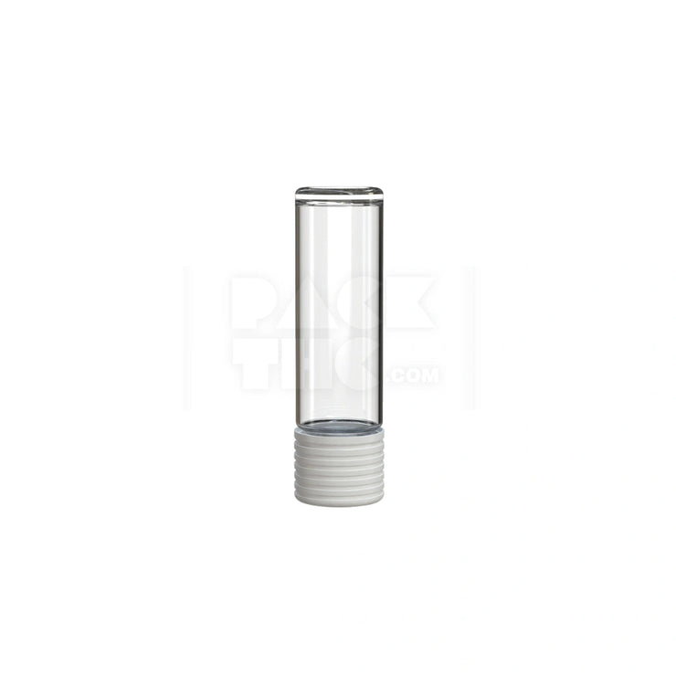 65mm spiral cr 510 cartridge flat bottom clear natural white cap 400 count