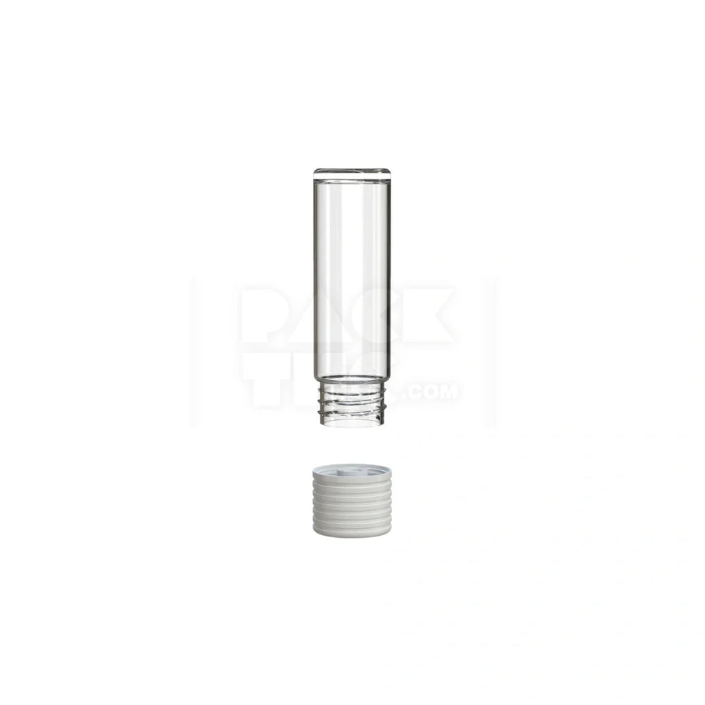 65mm spiral cr 510 cartridge flat bottom clear natural white cap 400 count