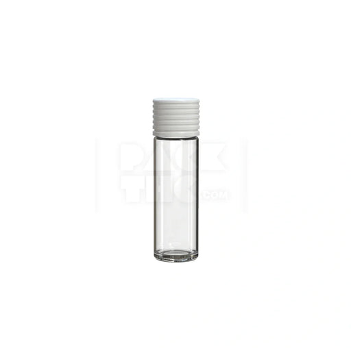 65mm spiral cr 510 cartridge flat bottom clear natural white cap 400 count