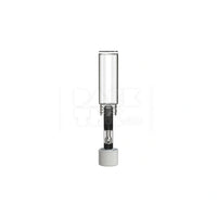 65mm spiral cr 510 cartridge flat bottom clear natural white cap 400 count