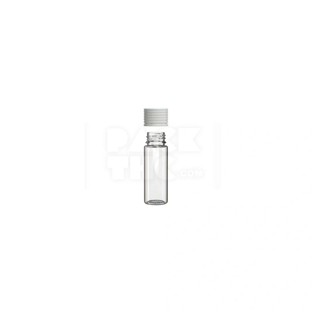 image 65mm spiral cr tube clear natural white cap 400 count