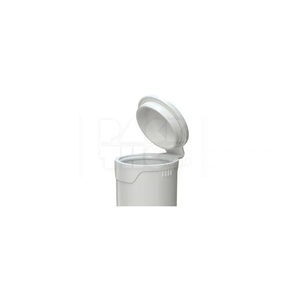 68mm aviator popcap tube opaque white tube 2000 count