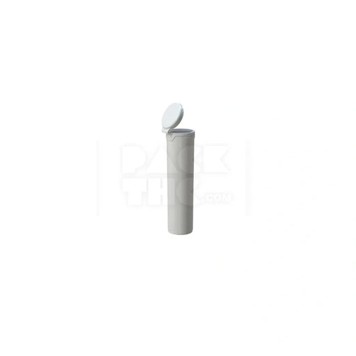 68mm aviator popcap tube opaque white tube 2000 count