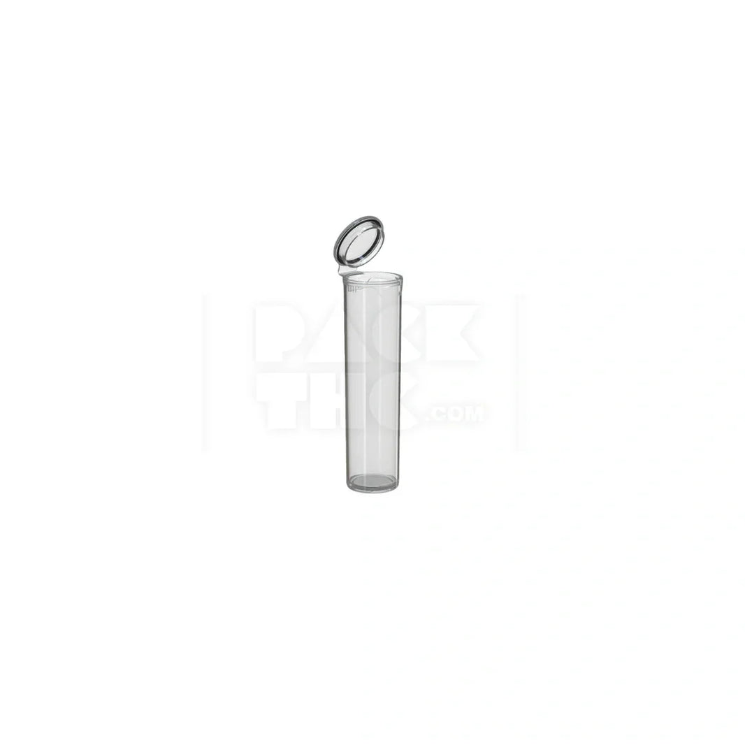 image 68mm aviator popcap tube clear natural tube 2000 count