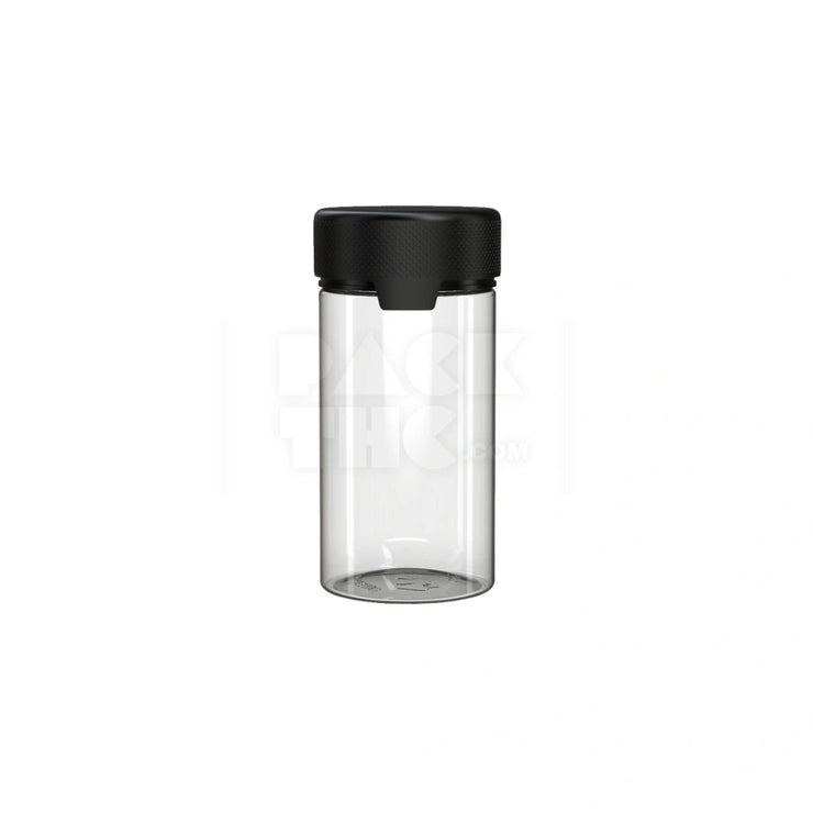 6oz 180cc aviator cr container clear natural black cap 300 count
