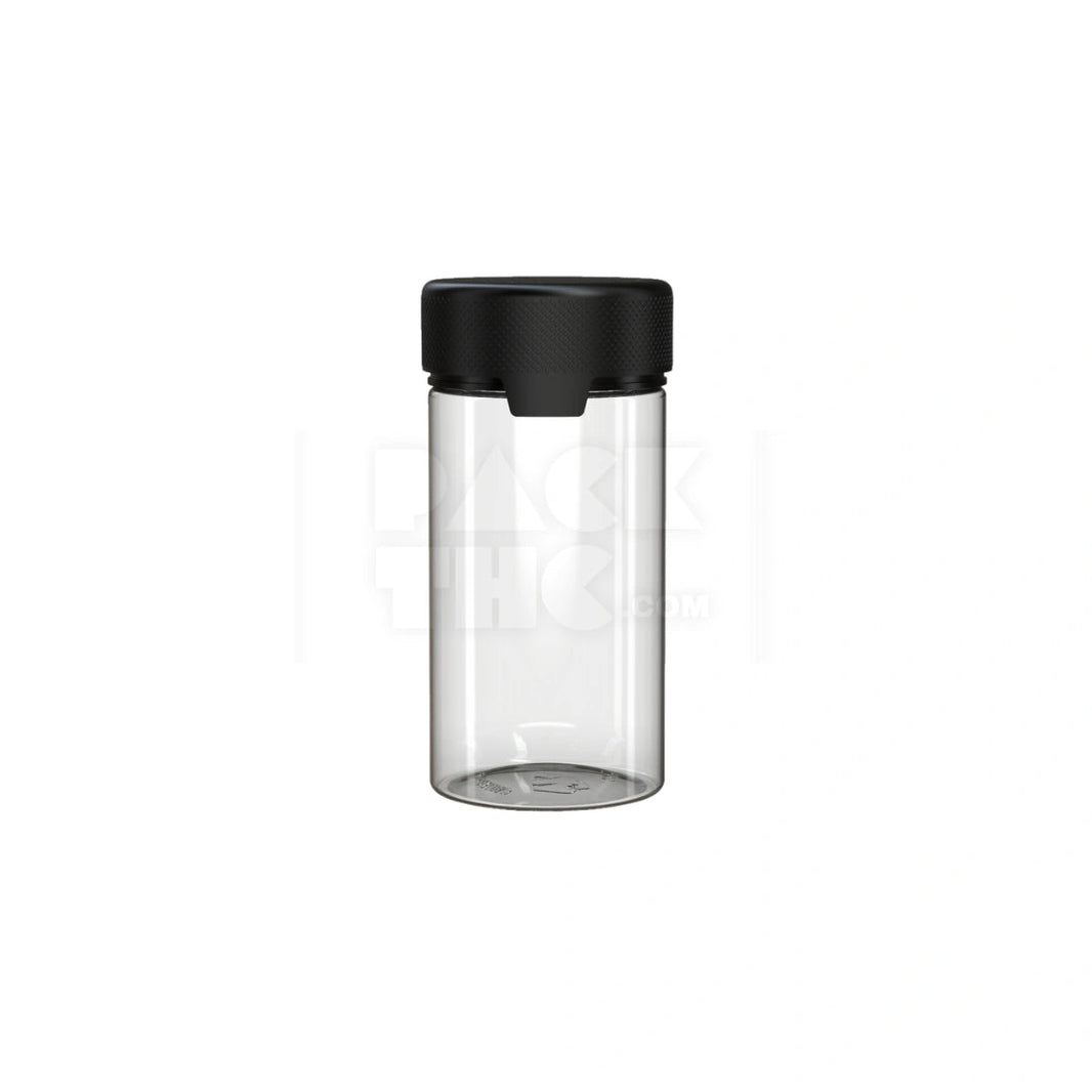 6oz 180cc aviator cr container clear natural black cap 300 count