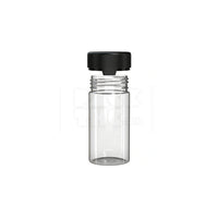 6oz 180cc aviator cr container clear natural black cap 300 count