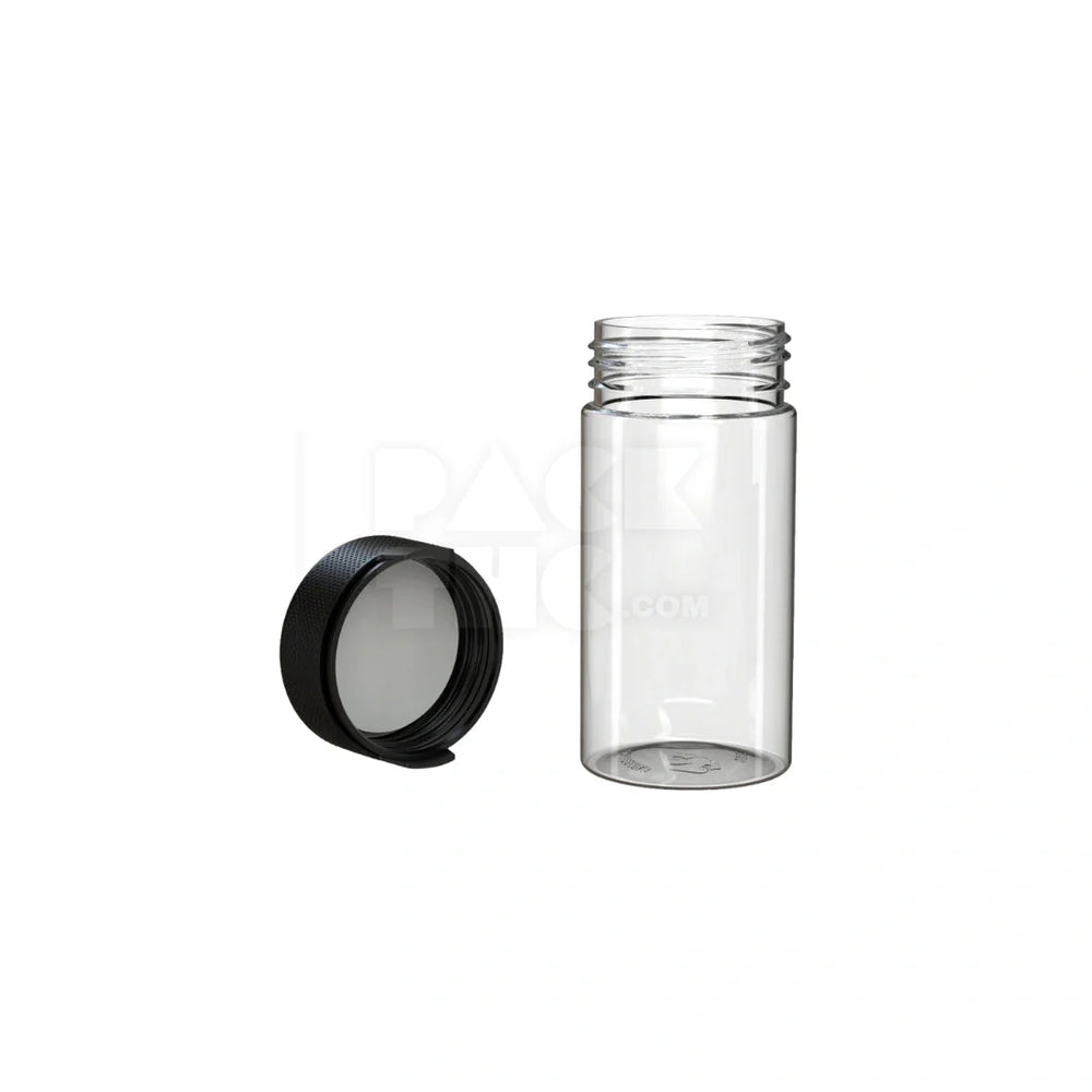 6oz 180cc aviator cr container clear natural black cap 300 count