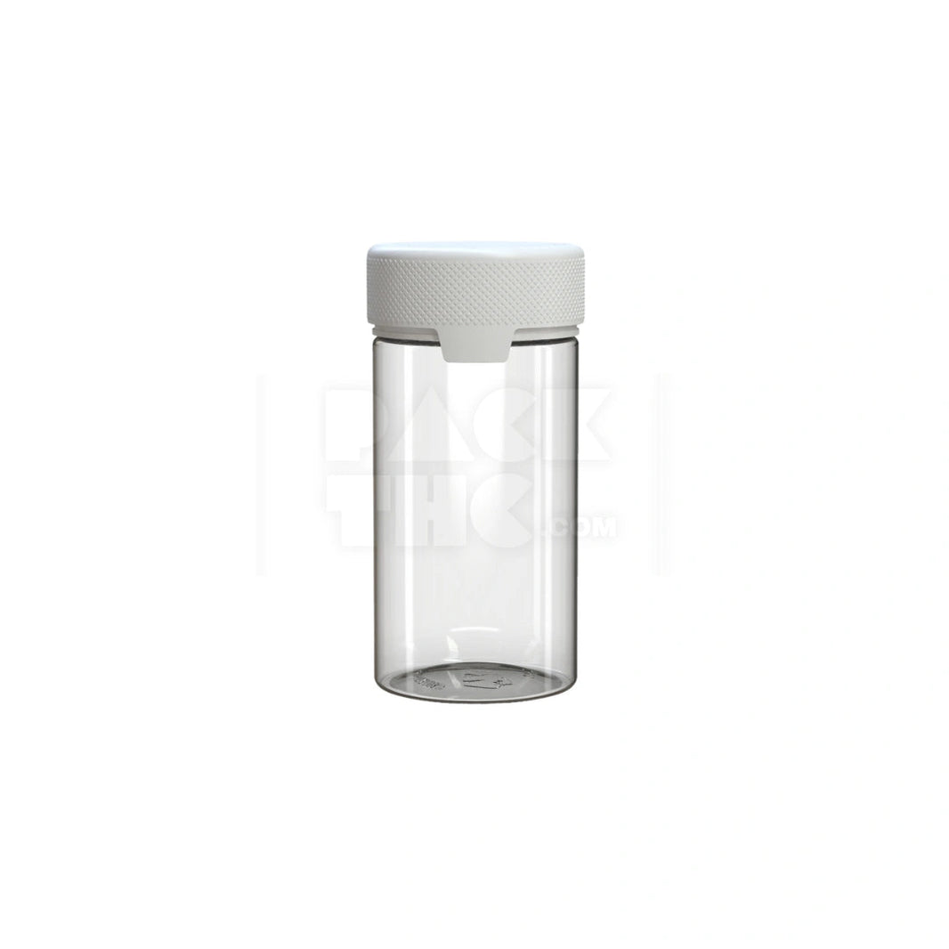 6oz 180cc aviator cr container clear natural white cap 300 count