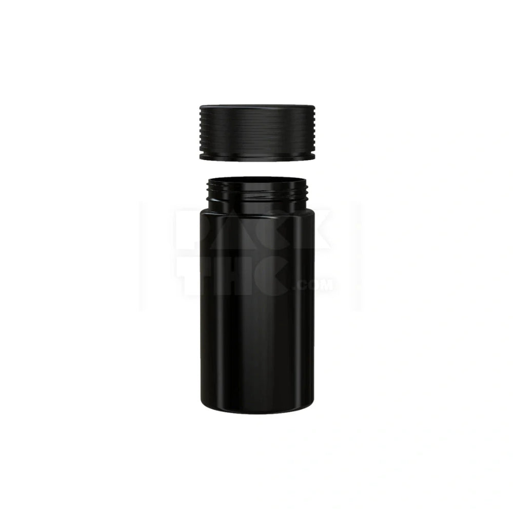 6oz 180cc spiral cr container opaque black 300 count