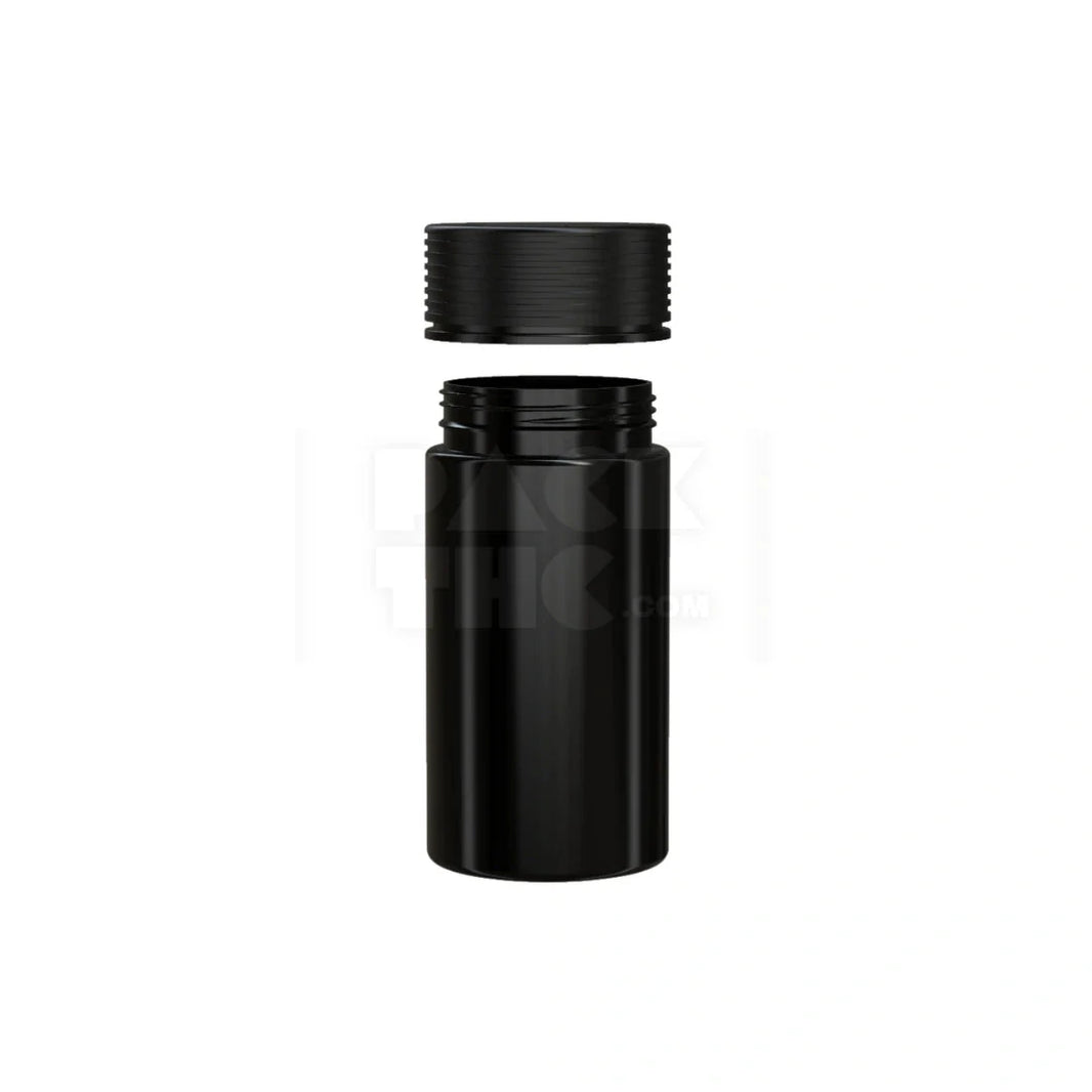 image 6oz 180cc spiral cr container opaque black 300 count