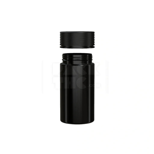 6oz 180cc spiral cr container opaque black 300 count