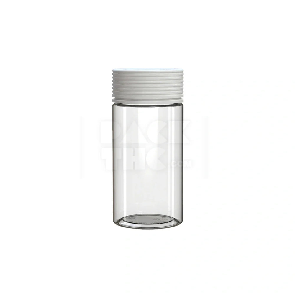 6oz 180cc spiral cr container clear natural white closure 300 count