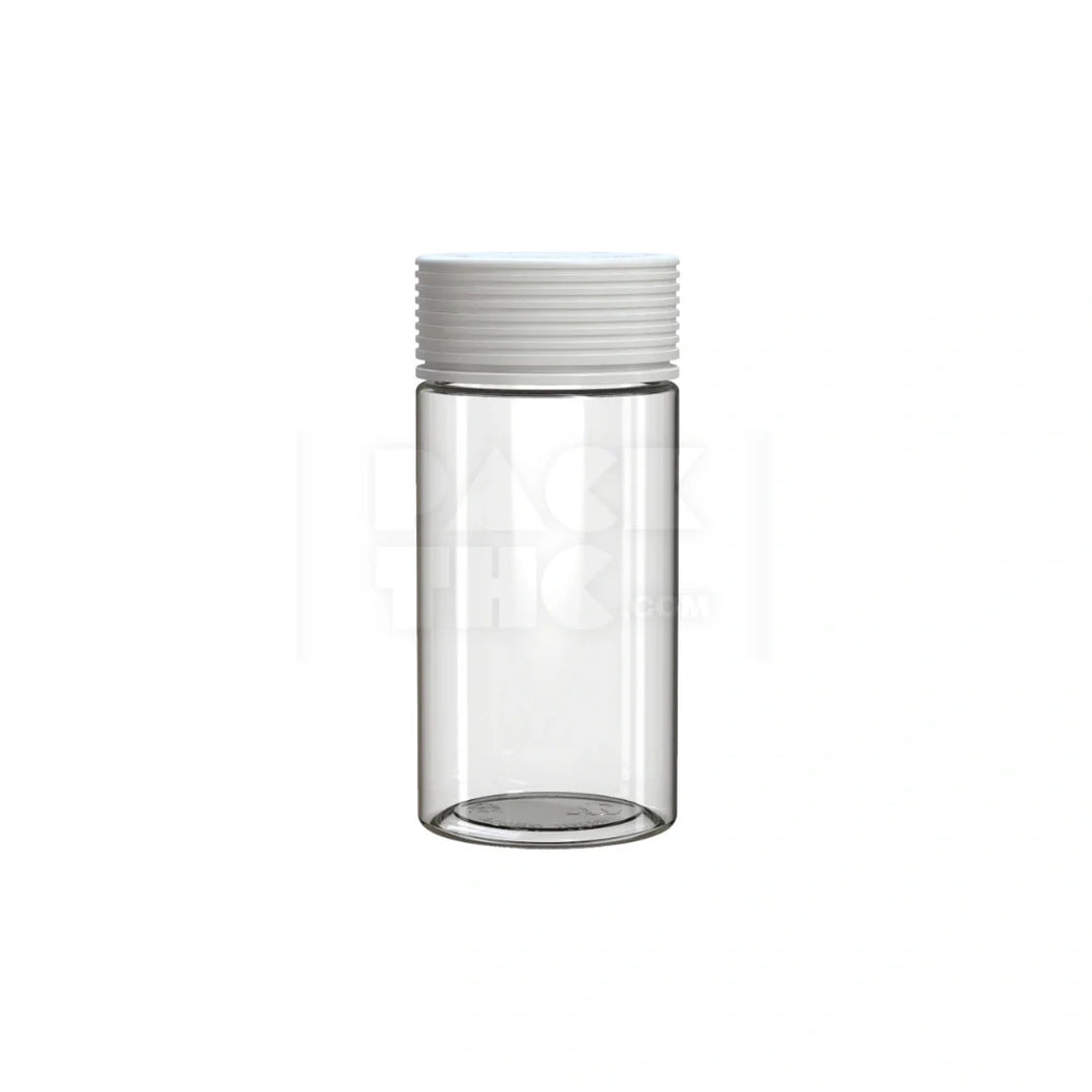6oz 180cc spiral cr container clear natural white closure 300 count