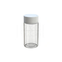 6oz 180cc spiral cr container clear natural white closure 300 count