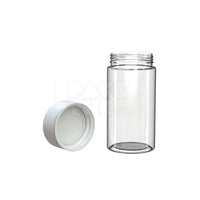 6oz 180cc spiral cr container clear natural white closure 300 count