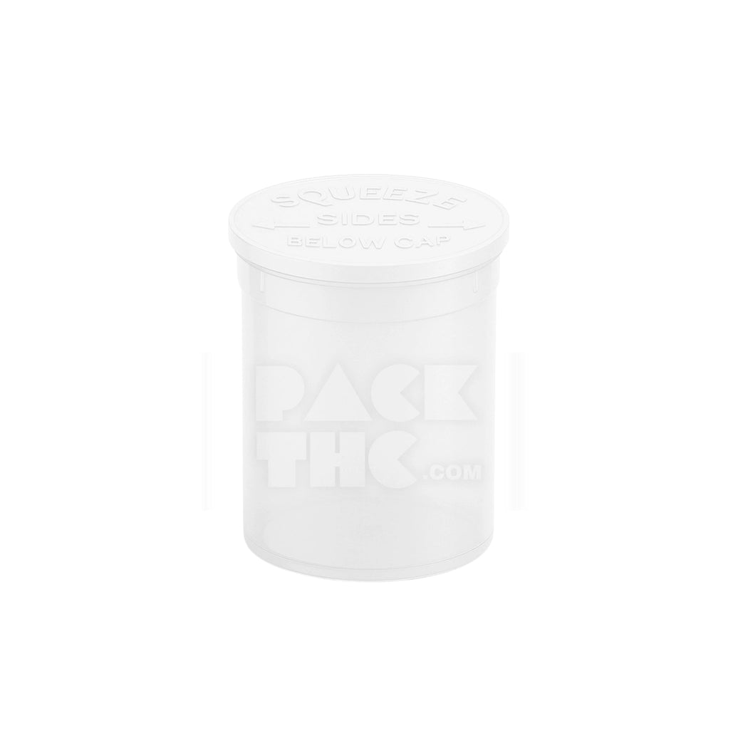 6 DRAM POP TOP VIAL - CLEAR | Child-Resistant Bulk Case | PackTHC - (600)