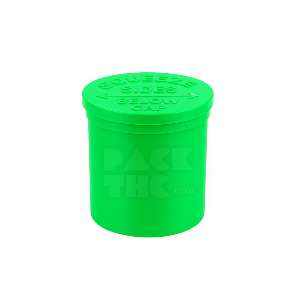 6 DRAM POP TOP VIAL - GREEN | Child-Resistant Bulk Case | PackTHC - (600)