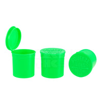 6 dram pop top vial green